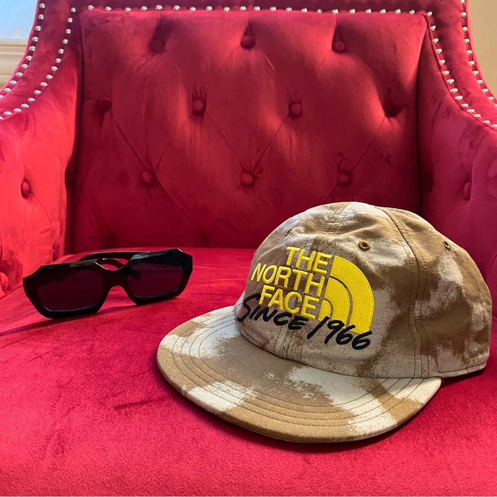 The North Face Camo Cap + Free Sunglasses